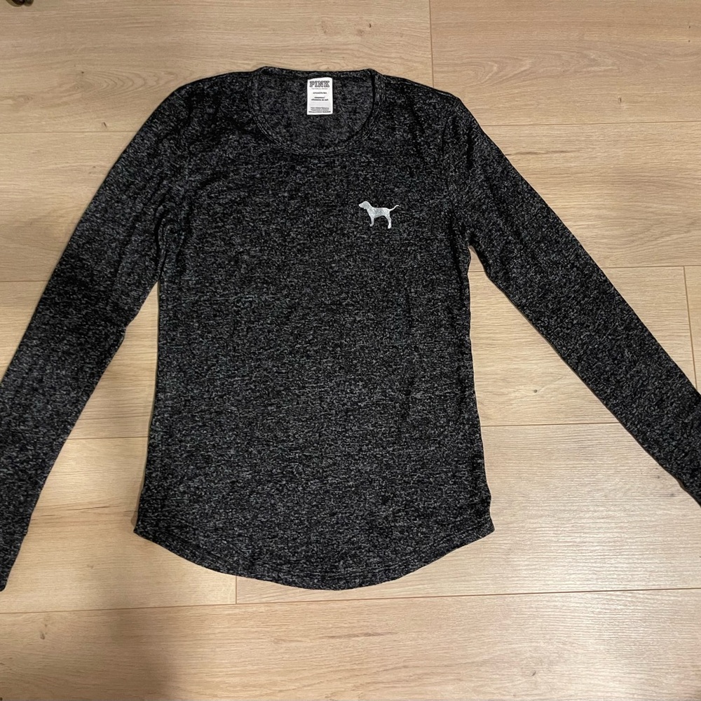 Victoria’s Secret Pink Logo Pajama Long Sleeve
